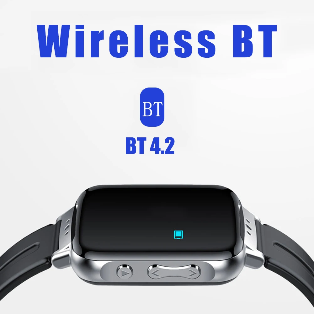 Bluetooth Бег MP3 Спорт Шагомер без потерь Музыкальный плеер Электронная книга мини