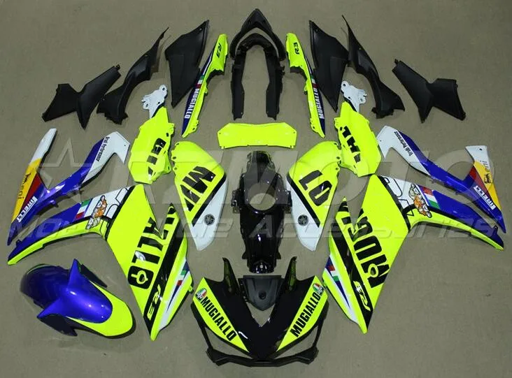 

Литьевая пресс-форма, новый комплект обтекателей из АБС-пластика для YAMAHA YZF-R3 15 16 17 18 YZF R3 R25 2015 2016 2017 2018, классный комплект кузова