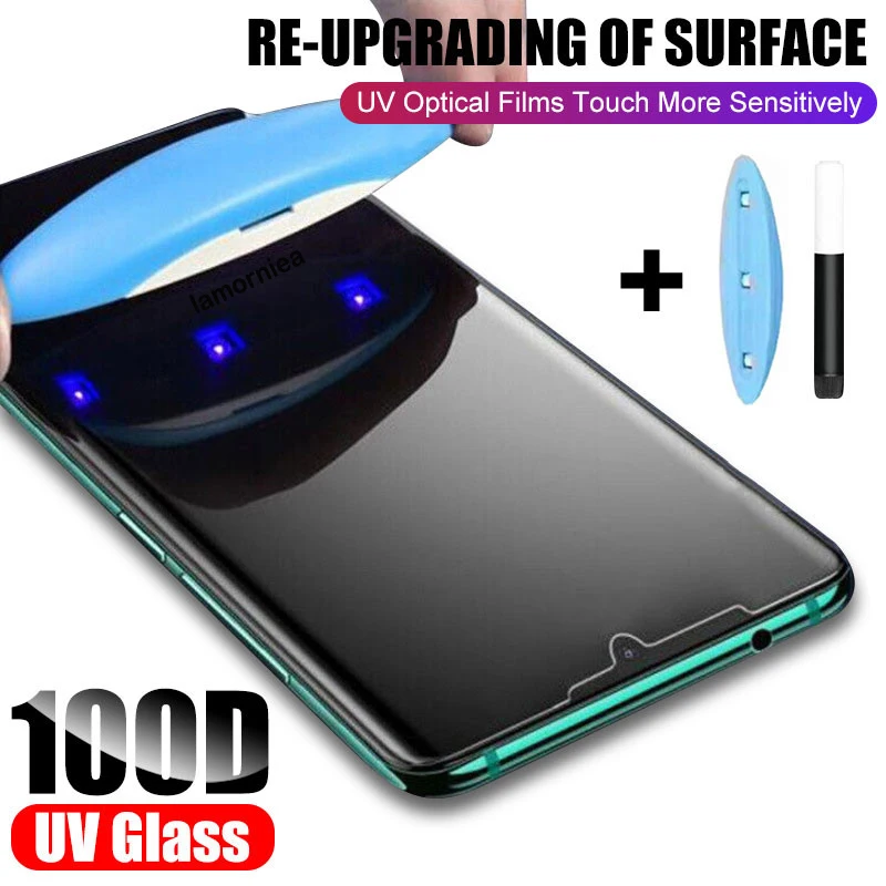 

Закаленное стекло с жидким УФ-покрытием для Huawei Mate 40 Pro, защитная пленка для экрана с разблокировкой по отпечатку пальца, пленка для mate 40 lite