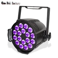 dj lights lyre wash led a par light 18x12w rgbw 4in1 full colors by 512dmx control high power for disco bar stage concert show