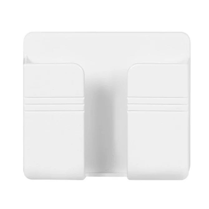 

Wall Mounted Organizer Box Remote Control Mounted Mobile Phone Plug