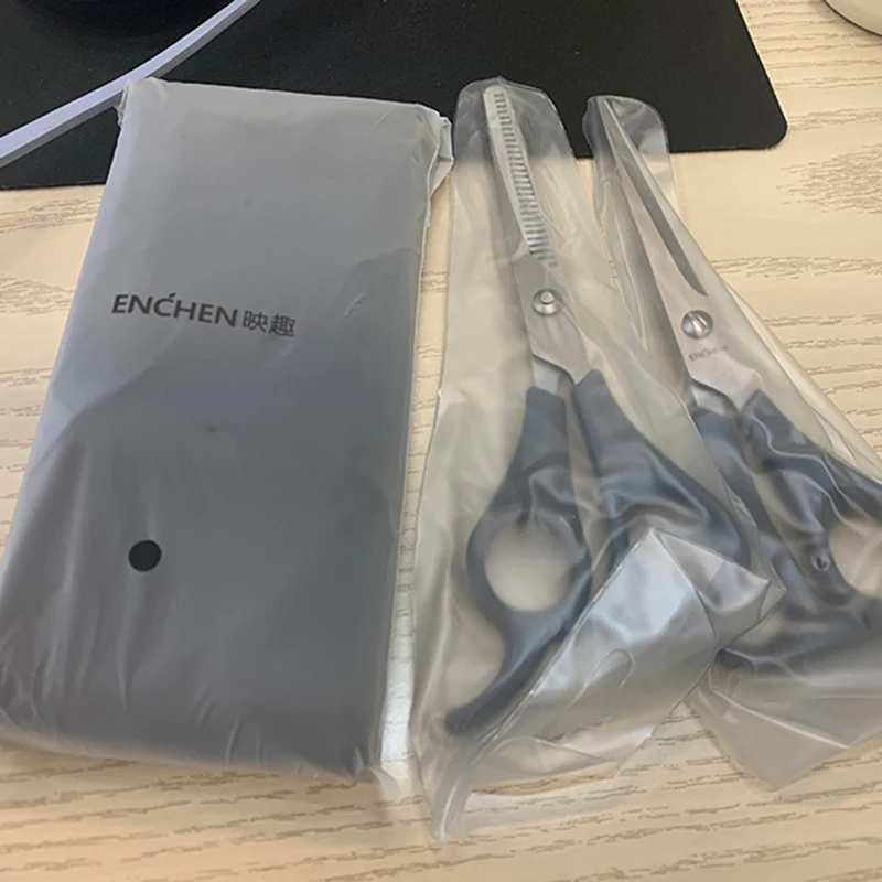 

Enchen Hairdressing Scissors Hair Trimmer Shawl Scissors for Cutting Shawl and Scissors Sets Barber Accessories Salon Shears