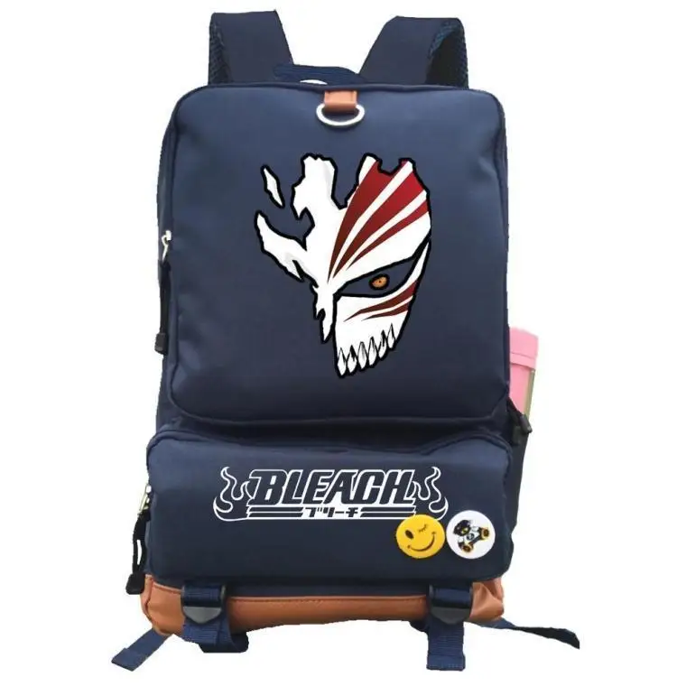 

Japanese Anime Luminous Backpack Fashion Cartoon Bleach Rucksack Students School Bags Bookbag Laptop Travel Bags