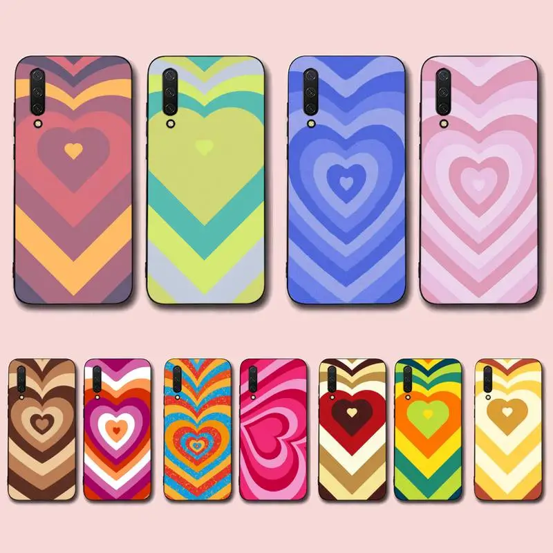 

FHNBLJ Latte Love Coffee Heart Phone Case for Xiaomi mi 5 6 8 9 10 lite pro SE Mix 2s 3 F1 Max2 3