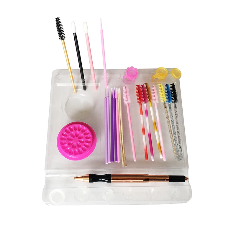 10 шт. лоток для микроблейдинга одноразовая пластиковая пластина перманентного