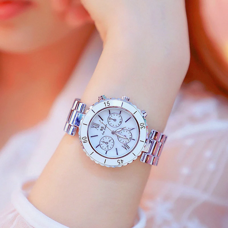 2019 деловые кварцевые часы известного бренда Bu алмазные из нержавеющей стали