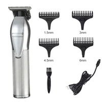 t blade 10w hair trimmer barbershop shaving hair clipper oil head gradient carving trimming haircut for men rechargeable