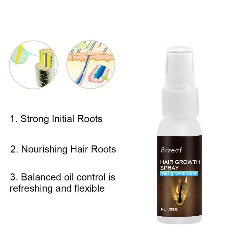 

Hair growth spray hair nourishing promotes growth and improves hairy hair growth spray