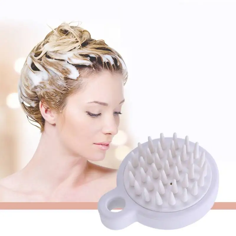 

Silicone Head Body Scalp Massage Brush Comb Shampoo Hair Washing Comb Shower Brush Bath Spa Slimming Massage Brush