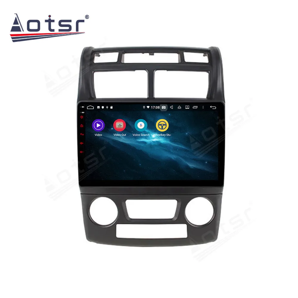 Автомобильный мультимедийный стереопроигрыватель на Android для Kia Sportage 2007-2010