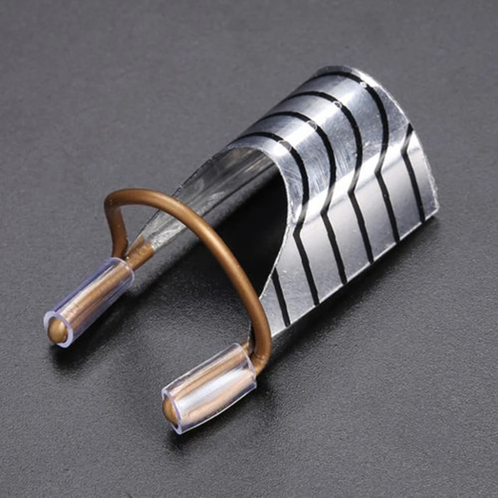 5Pcs Women Reusable UV Gel Acrylic Tips Nail Art Extension Guide Form Tools | Красота и здоровье