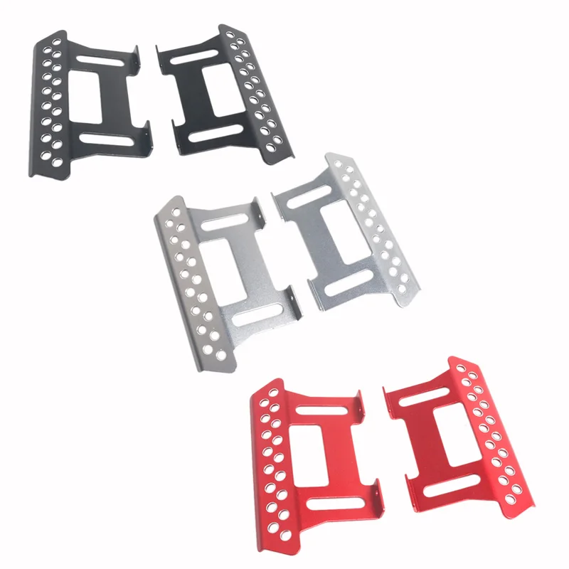 

2Pcs Metal Side Pedal Plate For Axial Scx10 Side Step Sliders 1:10 Scale Rc Crawler Car Part