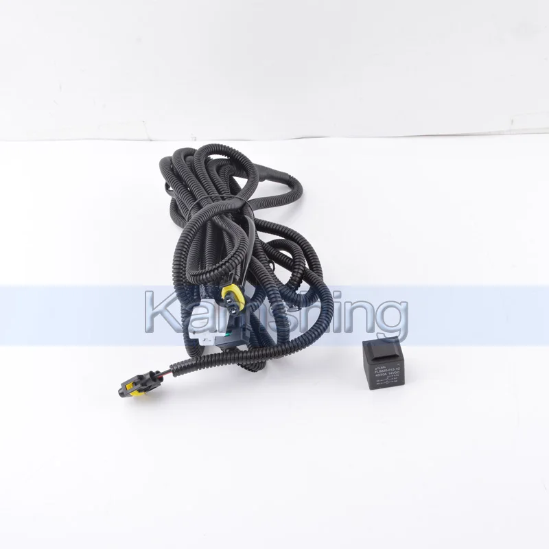 CAPQX 1 комплект для Mazda 3 Mazda3 BL 2010-2015 переднего бампера DRL Дневной светильник тумана