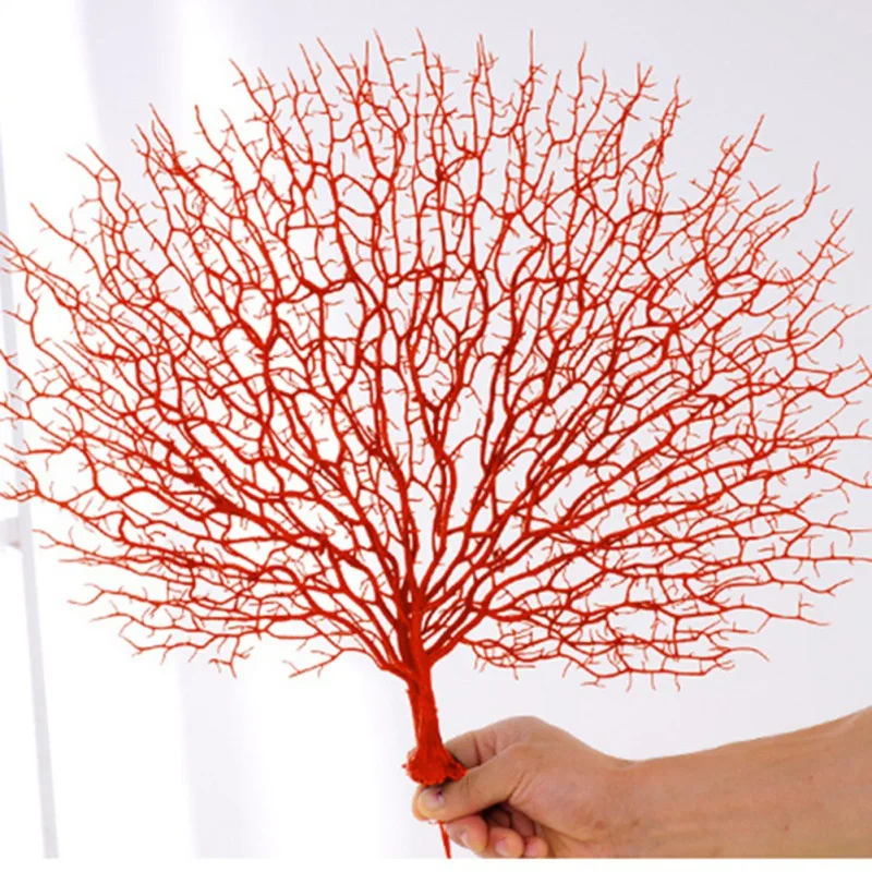 

Birthday Gift Artificial Plants For Party Decor Peacock Tree Sea Tree Dried Branch Household Living Room Decoration Accessories
