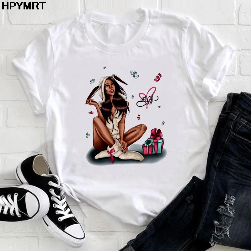 

T Shirt For Women Fashion sexy girl Print Casual Harajuku Tee Shirts Summer Short Sleeve T-shirt Woman Top Female Tshirt Clothes