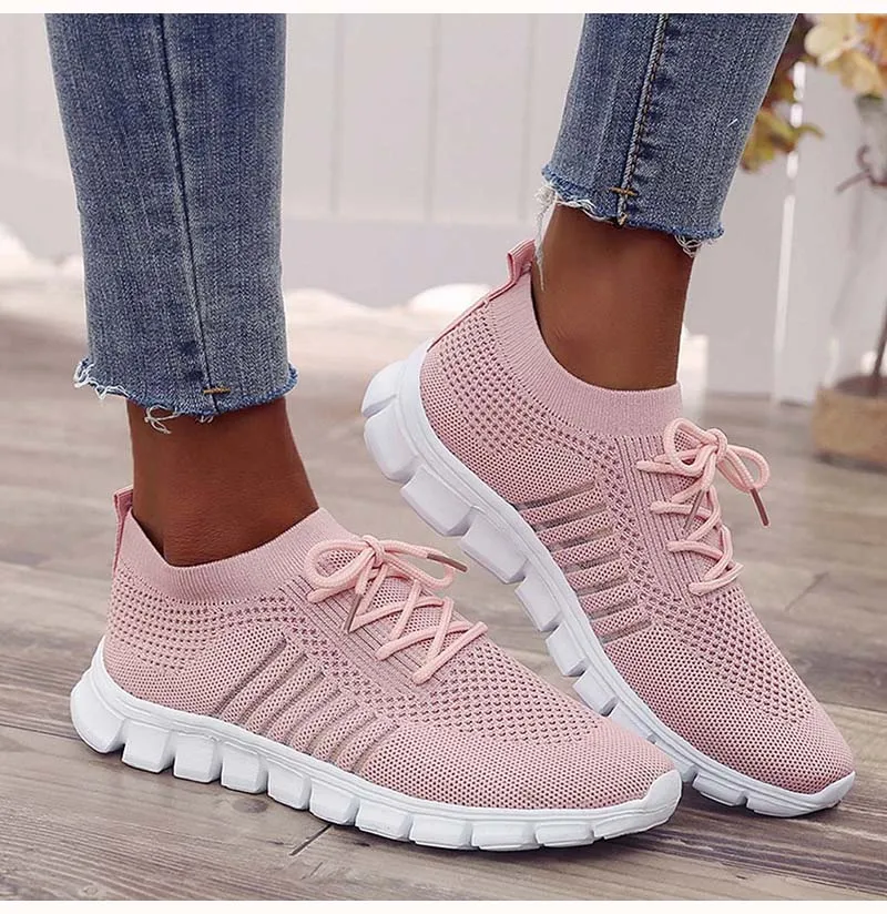 Женские кроссовки Женская обувь из вулканизированного сетчатого материала на