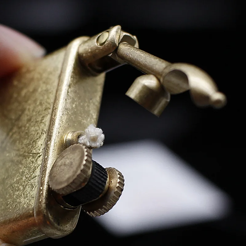 Новая бензиновая Зажигалка Zorro из чистой меди в стиле ретро винтажная Мужская