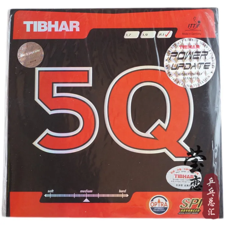 Origianl Tibhar 5q+ pimples in table tennis rubber table tennis rackets racquet sports fast attack loop made in Germany