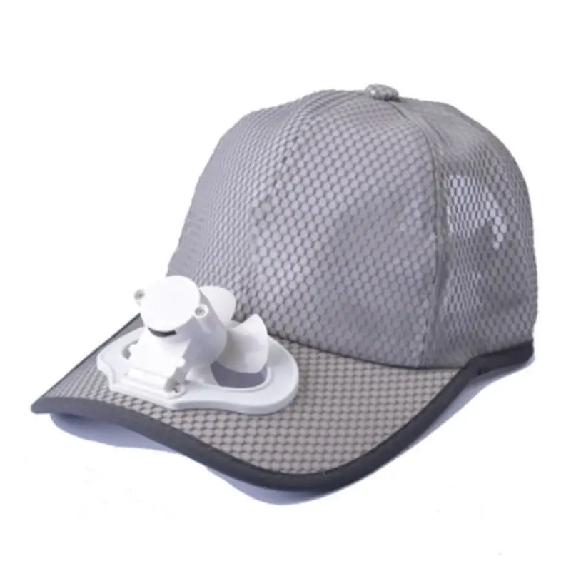 Кепка унисекс с USB зарядкой шапка для охлаждения вентилятора бейсбольная кепка