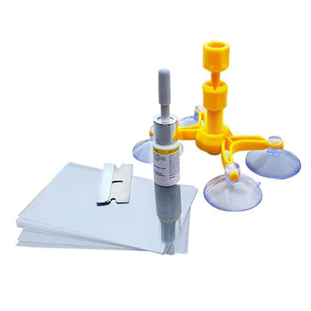 Набор для ремонта лобового стекла автомобиля комплект звездных чипов с смолой