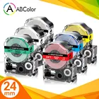 20 видов цветов Лента SS24KW ST24KW SC24RW SC24YW SC24BW SC24GW SC24KZ лента для этикеток Epson KingJim принтер LW-700 LW-900P LW-Z710