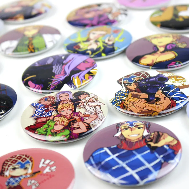Jojo невероятное приключение Значки для косплея Jotaro Kujo брошь значок мешок сбора
