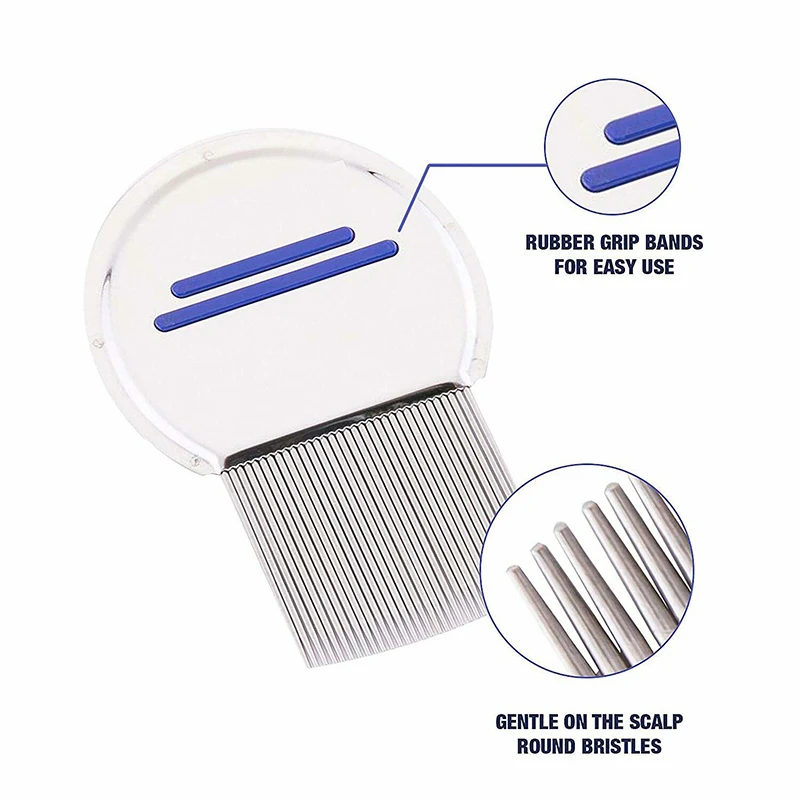 

Lice Comb Treatment Louse Combs Nit Removal Removes Nits Stainless Steel Brush Cat Brush Dog Brush Dog Grooming Dog Supplies