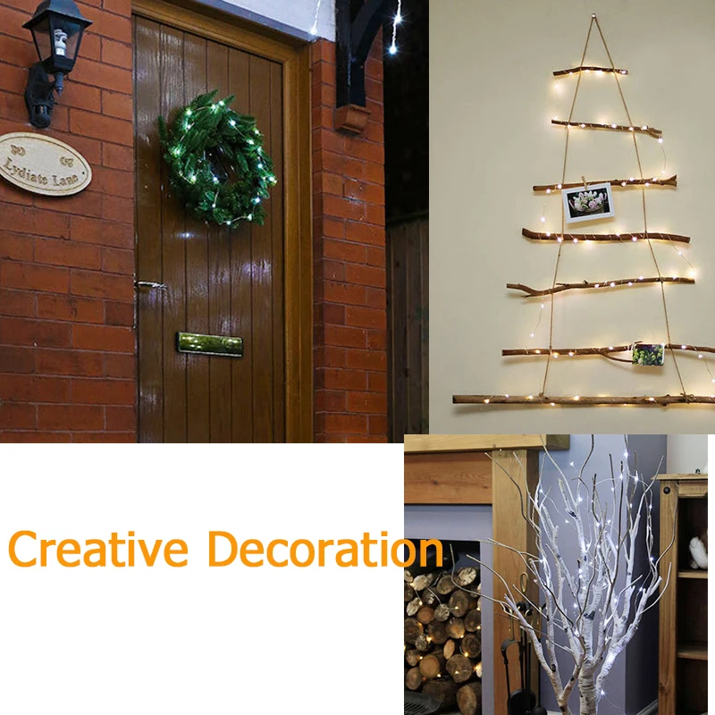 

Garland Fairy Christmas Lights Indoor String Lights Luces De Navidad For New Year Wedding Holiday Party Led Lights Decoration