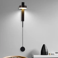 bedside lamp wall lamp with switch dimmable living room bedroom nordic modern simple wall corridor room creative lamp