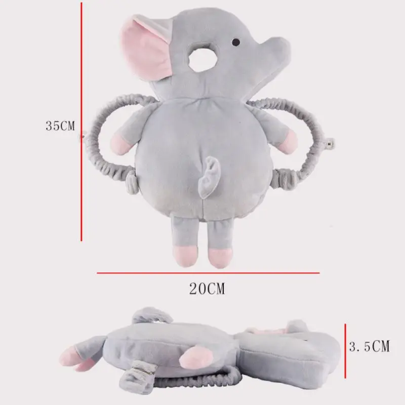 

Sleep Positioner Baby Safety Products Children Cartoon Toddler Shatter-Resistant Breathable Headrest Head Crash Protection Pad C