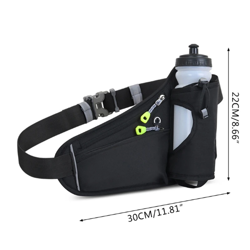 

Running Belt Women Man Perfect Hands Free Belt Runners Large Pocket-Adjustable Pouch Accessories Best Running Pouch