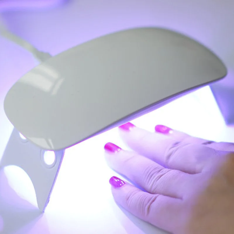 Tipart 6 Вт СОЛНЦЕ МИНИ UV LED ногтей барабан sunmini портативный usb гель ногтей лечение польский сушилка 45 s/60 s таймер установка DC 5 В nail art light