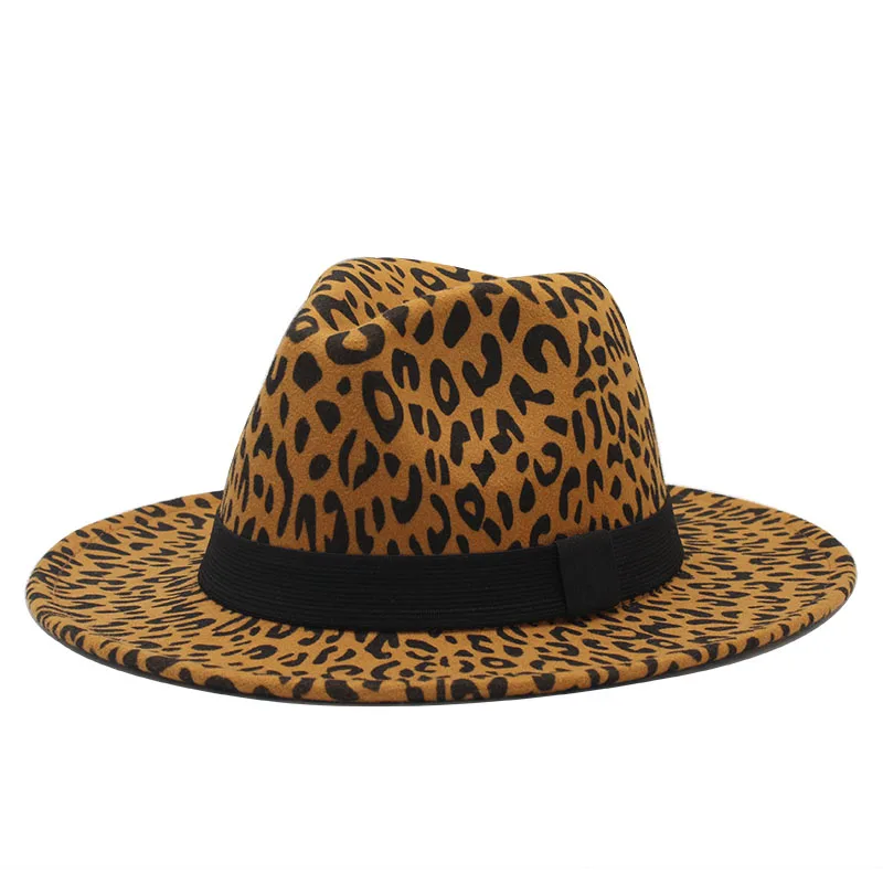 Seioum Fedora Hat Men Women Imitation Woolen Winter Women Felt Hats Men Fashion Black Top Jazz Hat Fedoras Chapeau Sombrero Muje