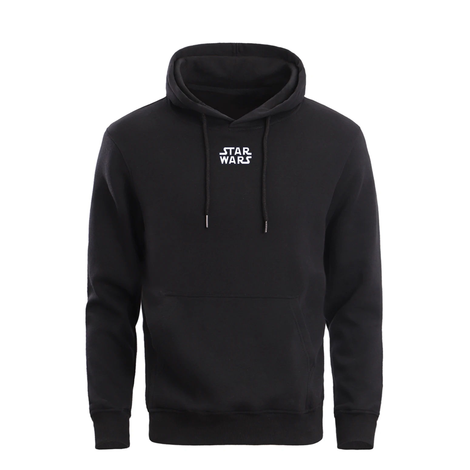 Звездные войны мужские толстовки свитер с круглым вырезом зимний флис теплый