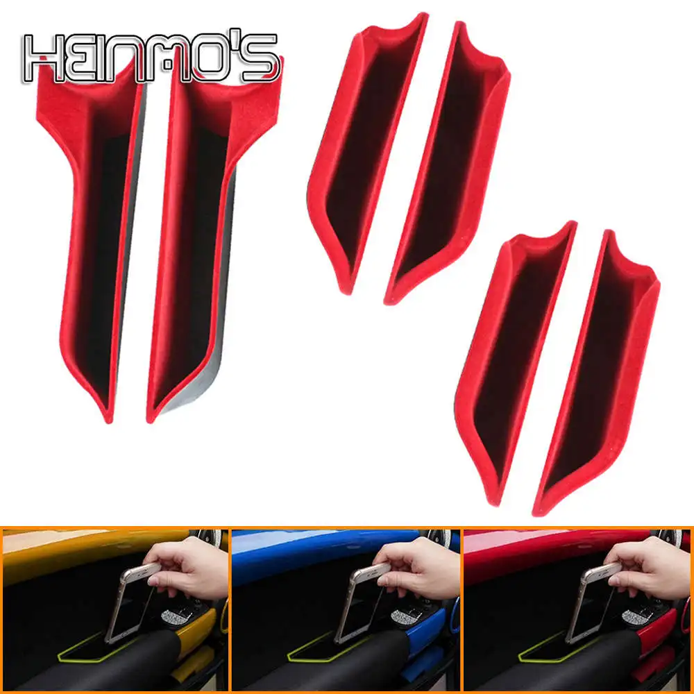 

Для MINI JCW Cooper S F55 аксессуары для стайлинга автомобиля ящик для хранения дверных ручек для MINI F56