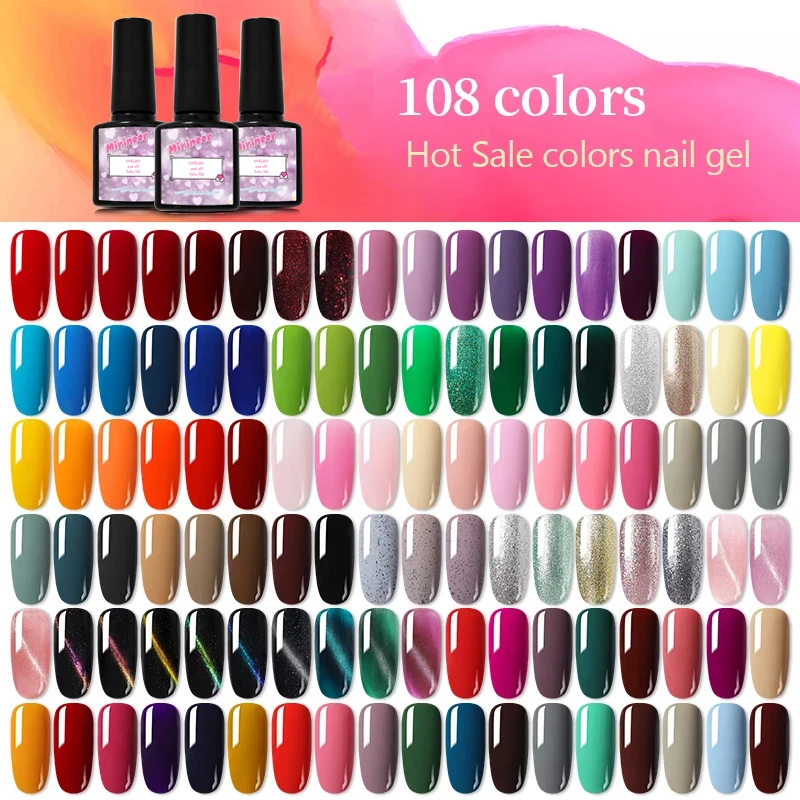 УФ гель лак для ногтей светодиодный все Маникюр Nail Art Mirineer Новое поступление!