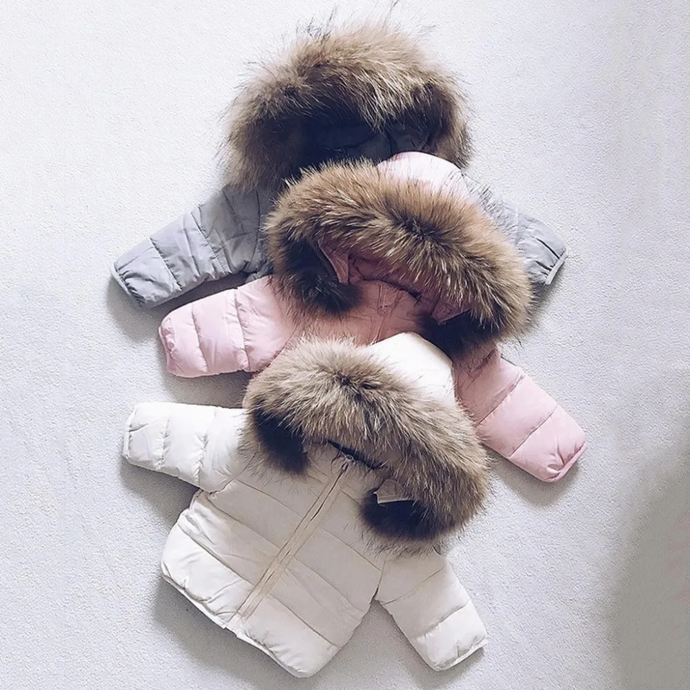 Baby Girl Boy Clothes Kids Winter Jacket For Kids Girls Solid Hoodie Baby Winter Coat Cute Warm Baby Boy Winter Jackets Girls