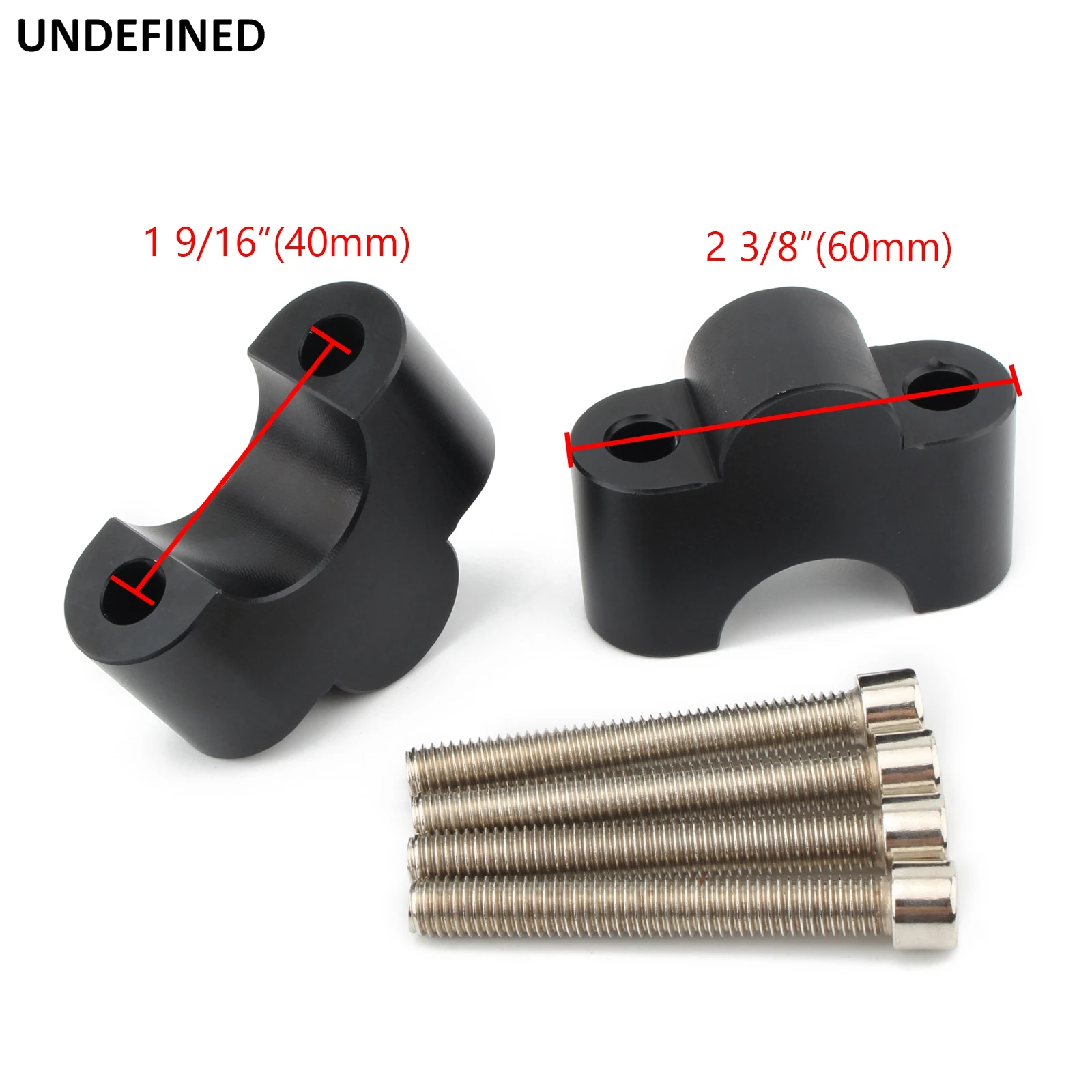 

7/8" 22mm Handlebar Risers Stardard Bar Mount Motorcycle Handle Bar Extend Adapter Spacer Kit For Triumph Scrambler Bonneville
