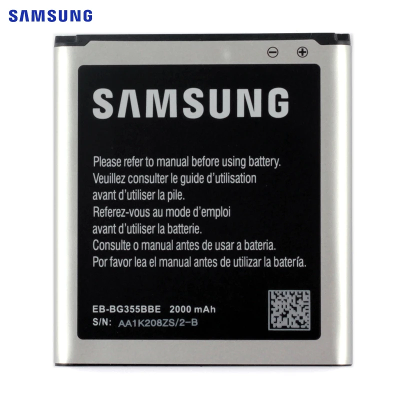 

SAMSUNG Original Replacement Battery EB-BG355BBE For Samsung GALAXY Core 2 G355H SM-G3556D G3556D G355 G3558 G3559 EB-BG355BBC