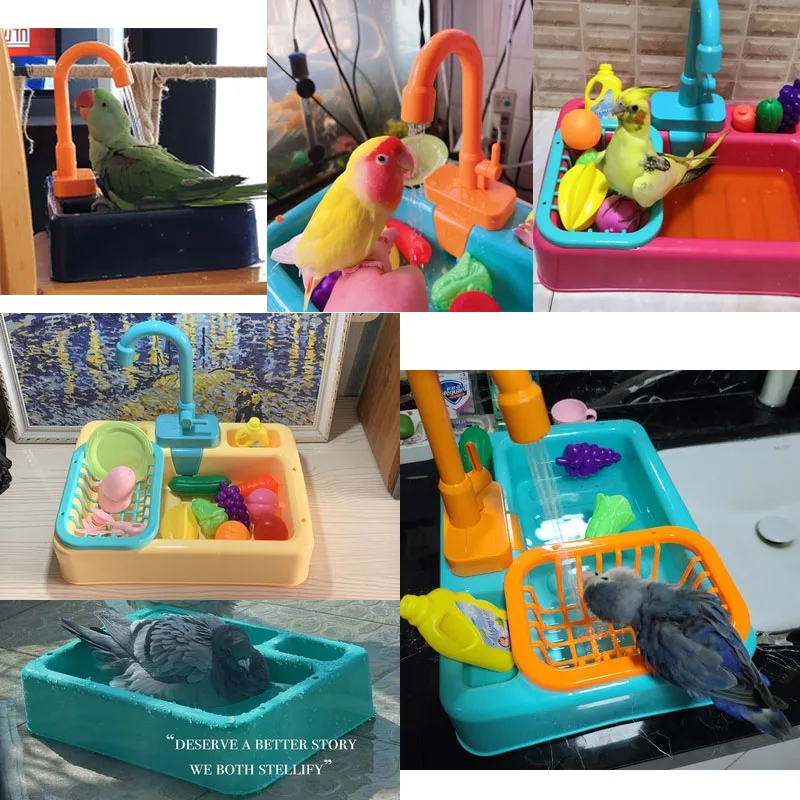 Аксессуары для бассейна аксессуары попугаев птиц |