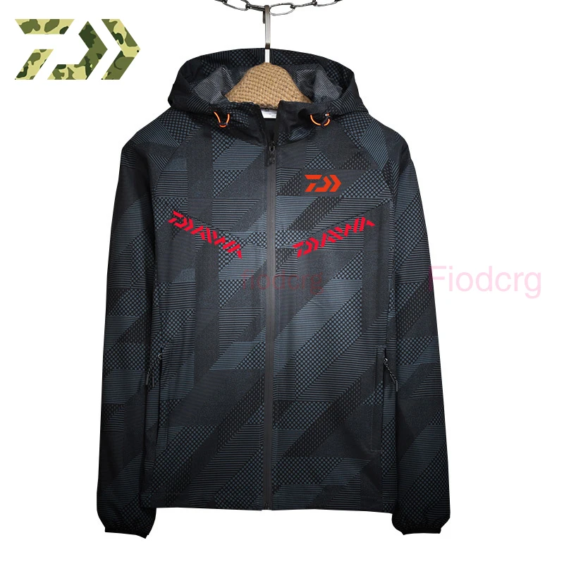 

Windbreaker Fishing Jacket DAIWA Fishing Clothes Fish Shirt Breathable Perspiration Quick Dry Daiwa Fishing Sunscreen Clothes