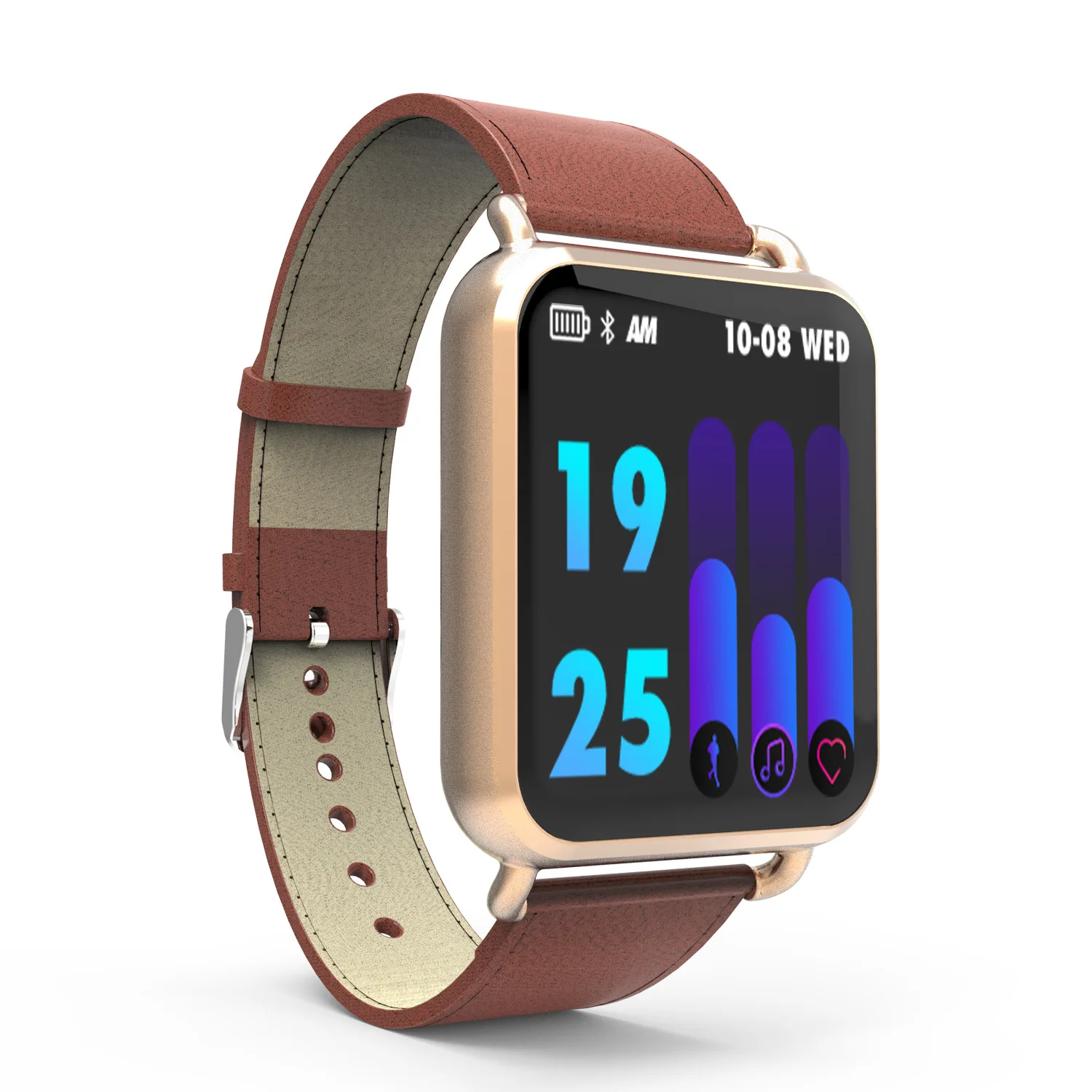 

YUFENG Q3 Smart Watch Waterproof Blood Oxygen,Blood Pressure Drinking reminder Heart rate monitor,Sedentary reminder,Sleep monit