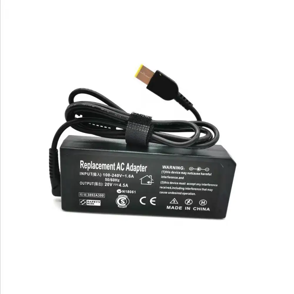 20 в 4.5A 90 Вт адаптер переменного тока для lenovo IdeaPad U530 Z50-70 Z50-75 Z510 Z710 G700 адаптер переменного тока зарядное устройство
