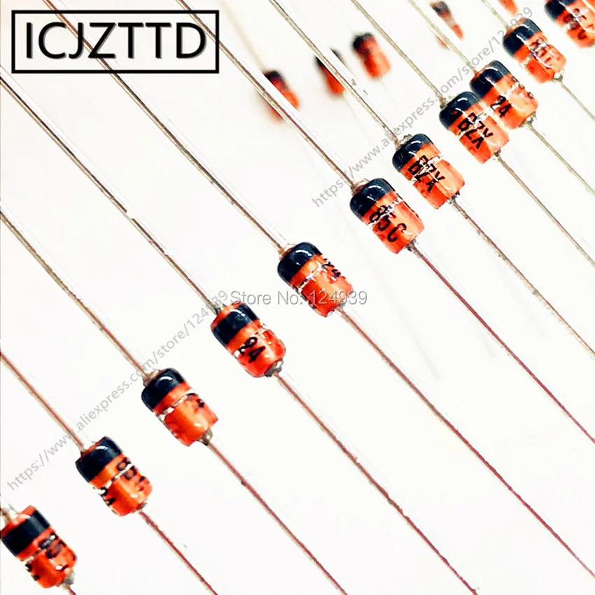 Оригинальный BZX85C11 11 11V BZX85C12 12V BZX85C13 13V BZX85C15 15V BZX85C16 16V BZX85C18 18V BZX85 1 3 W DO-41 DO41 |