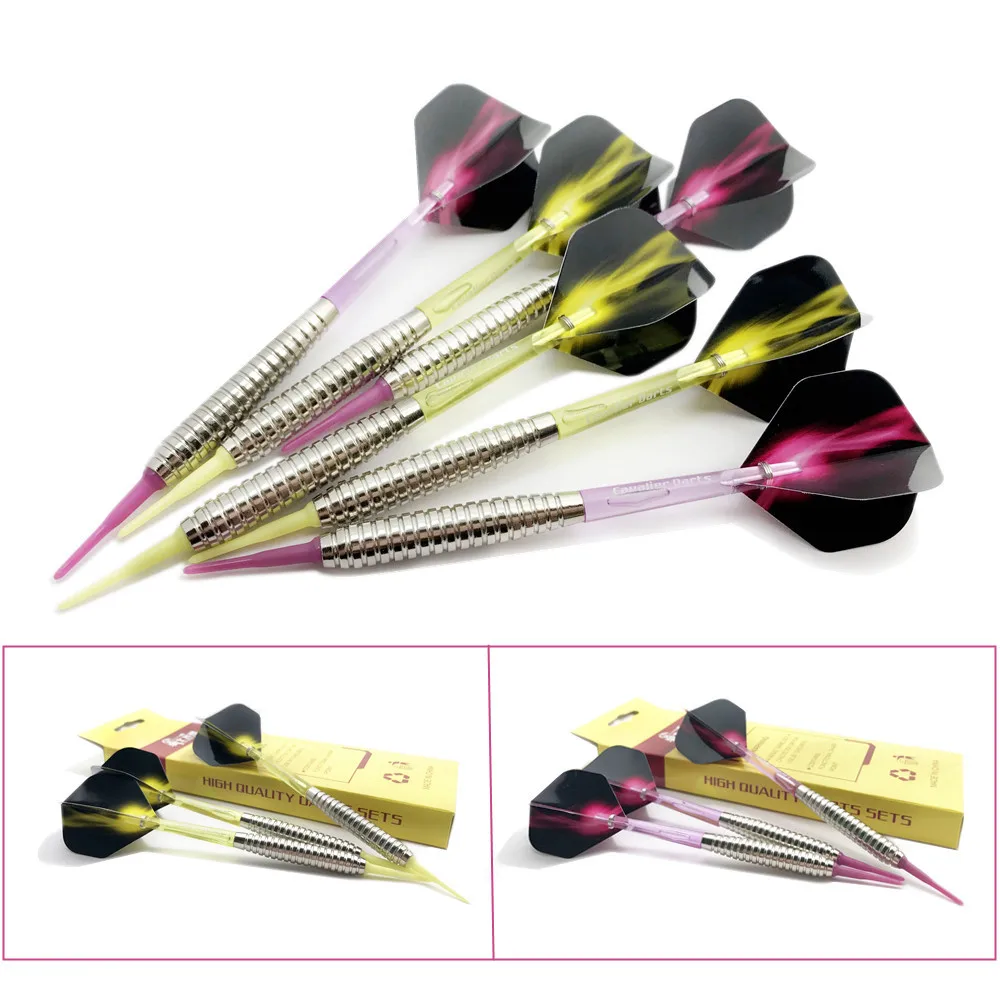 

Electronic Darts Set Dartboard Flights Set Professional Aluminum Alloy Dart bar Electronic Dart 3 Pcs