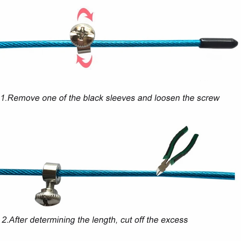 Скакалка фитнес-Кабель Стальной Регулируемый быстрый скорость ABS Ручка скакалки