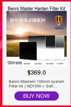 Benro FH100M2K3 100 мм Комплект фильтров системы/FH100M2 держатель+ nd64+ nd1000+ мягкий gnd8+ обратный gnd8+ cpl+ Набор сумок