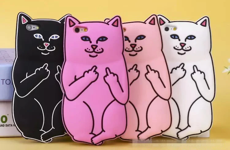 Медовый Мягкий силиконовый чехол в виде животного для iPhone 5 5S SE 6 6s plus защитная