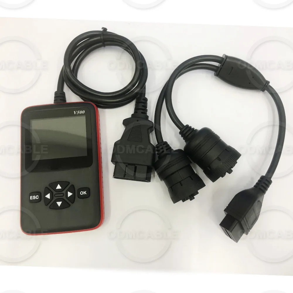 OBD2 тяжелых грузовиков ScannerJ1587/J1939/J1708 протоколы CR-HD launch V500 Creader код читателя