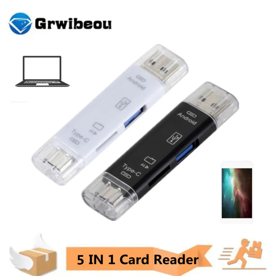 Считыватель карт памяти GRWIBEOU USB 3 0 Micro SD TF |
